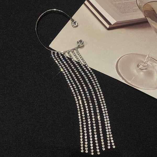 Fashionable And Simple Long Tassel Earrings - Image 10